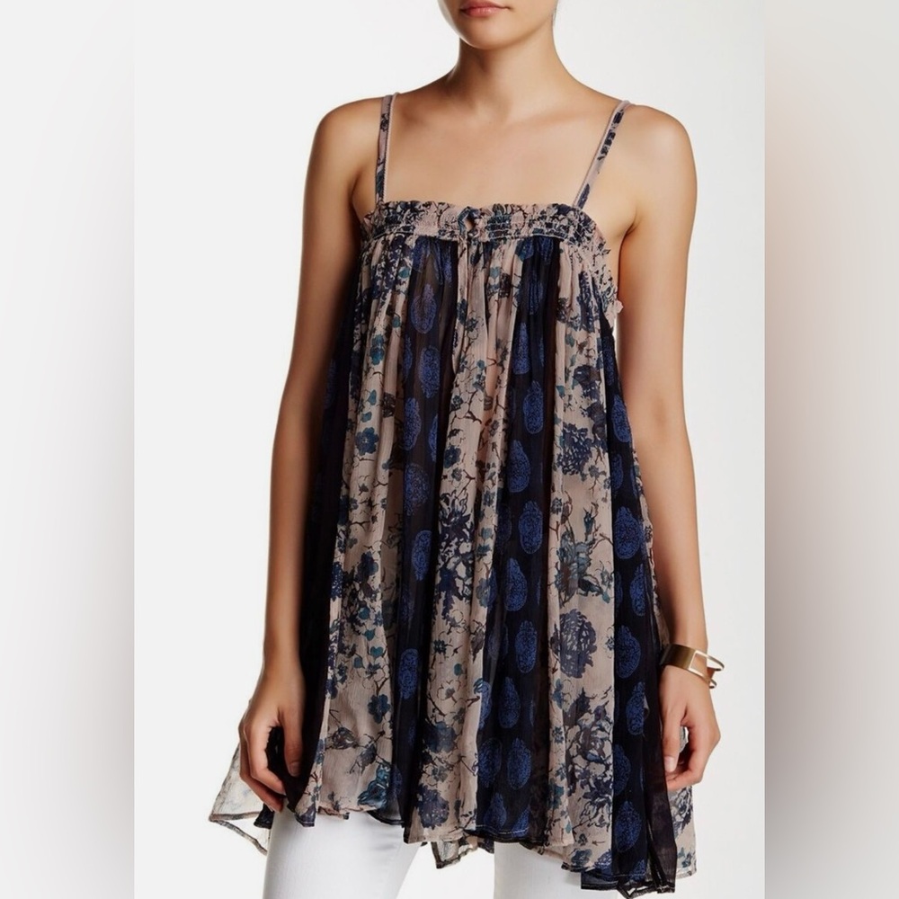 NWOT Free People Secret Love Slip Tunic